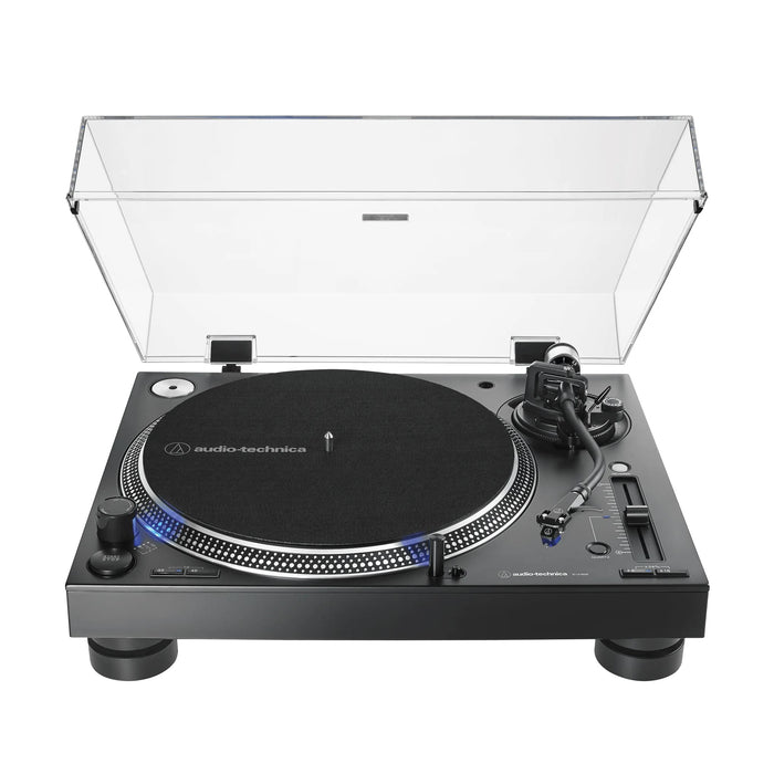 Audio-Technica LP140XP | Table tournante manuelle - Entraînement direct professionnelle - Noir | 01 | Sonxplus St-Jean