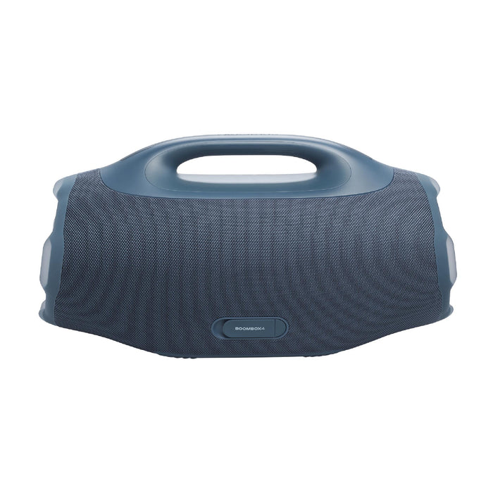 JBL Boombox 4 | Haut-parleur portatif - Bluetooth - IP68 - Jusqu'à 34 heures - Bleu | Sonxplus Saint-Jean-sur-Richelieu