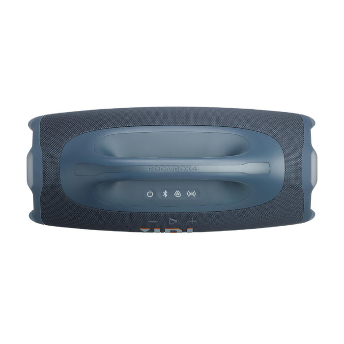 JBL Boombox 4 | Haut-parleur portatif - Bluetooth - IP68 - Jusqu'à 34 heures - Bleu | Sonxplus Saint-Jean-sur-Richelieu