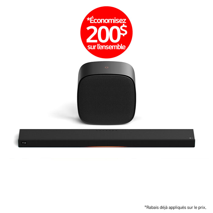 LG Sound Suite | Cinema Suite 7 - Barre de son H7+W7 | 01 | Sonxplus St-Jean