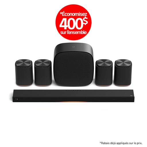LG Sound Suite | Immersive Quad Suite 7 Pro - H7+4M7+W7 | 01 | Sonxplus St-Jean