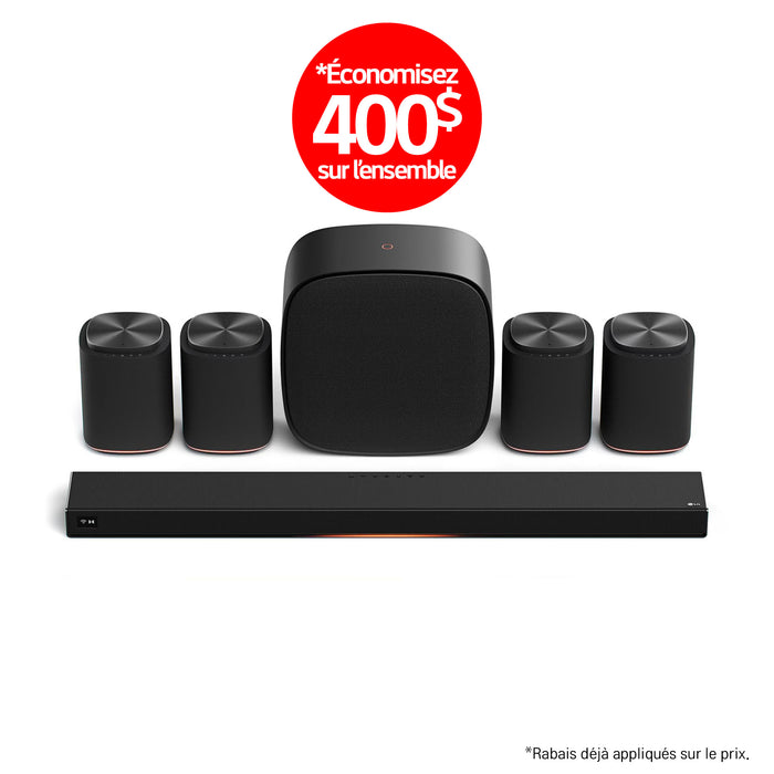 LG Sound Suite | Immersive Quad Suite 7 Pro - H7+4M7+W7 | 01 | Sonxplus St-Jean