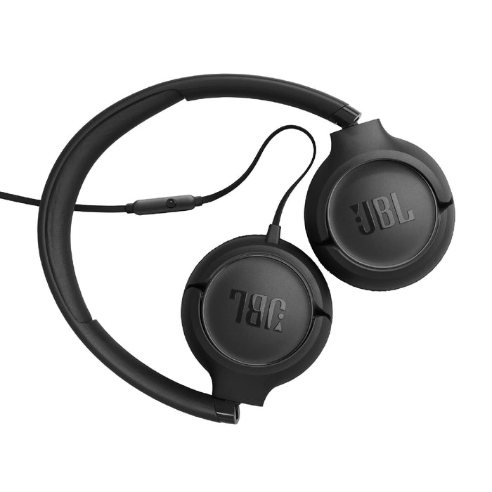 JBL Tune 530 | Écouteurs supra-auriculaire - Fil - Pliable - Noir | 03 | Sonxplus St-Jean