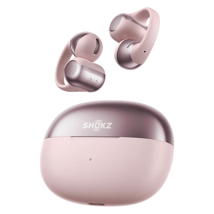 Shokz OpenDots One | Écouteurs intra-auriculaire - Sans-fil - Jusqu'à 40 heures d'autonomie - Rose | Sonxplus Saint-Jean-sur-Richelieu