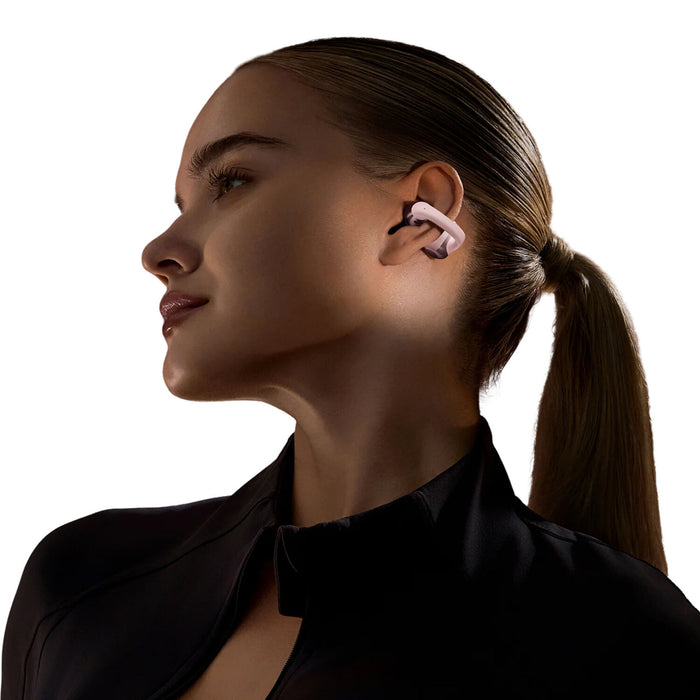 Shokz OpenDots One | Écouteurs intra-auriculaire - Sans-fil - Jusqu'à 40 heures d'autonomie - Rose | Sonxplus Saint-Jean-sur-Richelieu