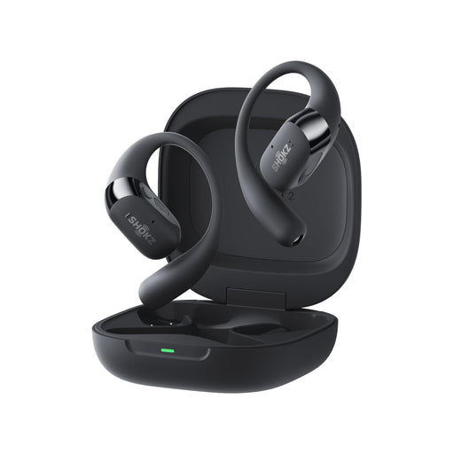 SHOKZ OpenFit 2+ | Écouteurs à oreilles ouvertes - Jusqu'à 48 heures d'écoute - Bluetooth - Noir | Sonxplus Saint-Jean-sur-Richelieu