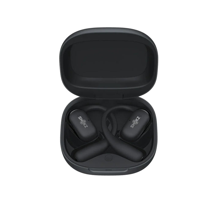SHOKZ OpenFit 2+ | Écouteurs à oreilles ouvertes - Jusqu'à 48 heures d'écoute - Bluetooth - Noir | 04 | Sonxplus St-Jean
