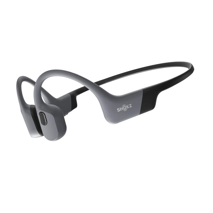 SHOKZ OpenSwim Pro | Écouteurs à conduction osseuse - Pour Natation - Bluetooth - IP68 - 9 Heures d'autonomie - Gris | Sonxplus Saint-Jean-sur-Richelieu