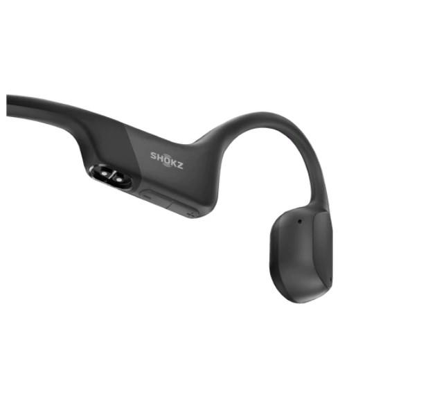 SHOKZ OpenRun | Écouteurs à conduction osseuse - Sport - Bluetooth - 8 Heures d'autonomie - Noir | Sonxplus Saint-Jean-sur-Richelieu