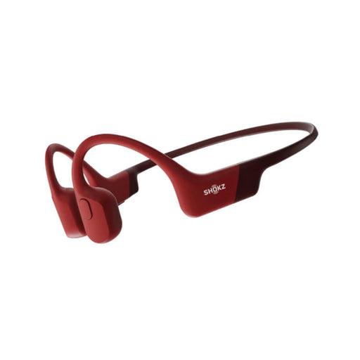 SHOKZ OpenRun | Écouteurs à conduction osseuse - Sport - Bluetooth - 8 Heures d'autonomie - Rouge | Sonxplus Saint-Jean-sur-Richelieu