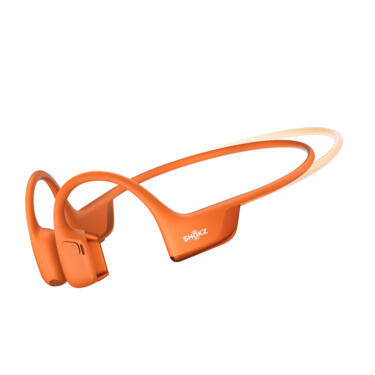 SHOKZ OpenRun Pro 2 Mini | Écouteurs à conduction osseuse - Sport - Bluetooth - 12 Heures d'autonomie - Orange | Sonxplus Saint-Jean-sur-Richelieu