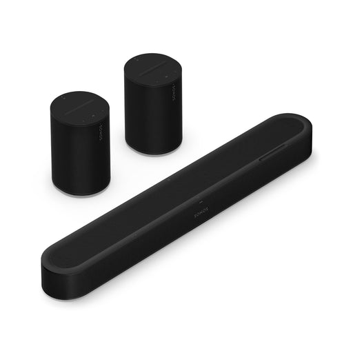 Sonos | Surround Sound System with Beam Ultra + 2 Era 100 - Black | Sonxplus Saint-Jean-sur-Richelieu