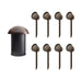 Paradigm Garden Oasis Essentials System | Outdoor Speaker System - 8 Speakers - 1 Subwoofer - Bronze-SONXPLUS St-Jean