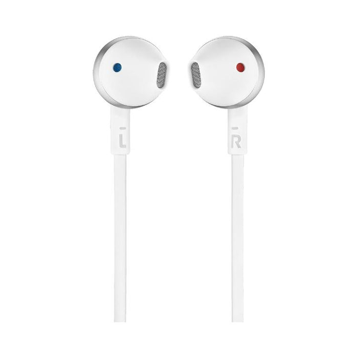 JBL Tune 205 | Wired In-Ear Headphones - JBL Pure Bass - Microphone - Chrome-SONXPLUS St-Jean