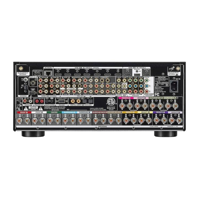 Denon AVRX8500HA | 13.2 channel AV receiver - Network - Home theater - Monolithic power amplifier - Bluetooth - Wi-Fi - 8K - HEOS - Black-SONXPLUS St-Jean