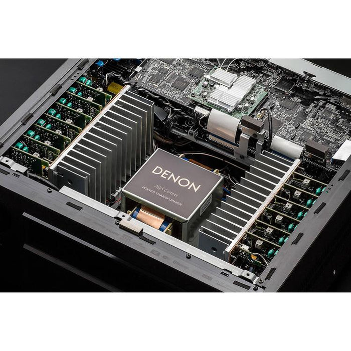 Denon AVRX8500HA | 13.2 channel AV receiver - Network - Home theater - Monolithic power amplifier - Bluetooth - Wi-Fi - 8K - HEOS - Black-SONXPLUS St-Jean