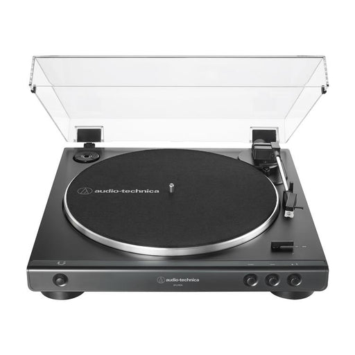 Audio-Technica AT-LP60XBK | Stereo Turntable - Belt Drive - Fully Automatic - Black-SONXPLUS St-Jean