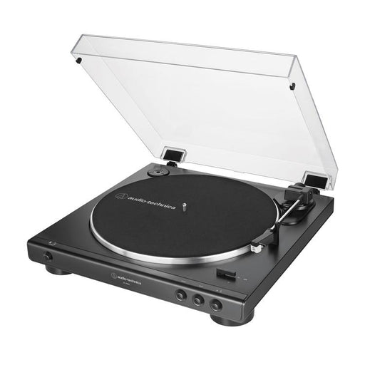 Audio-Technica AT-LP60XBK | Stereo Turntable - Belt Drive - Fully Automatic - Black-SONXPLUS St-Jean