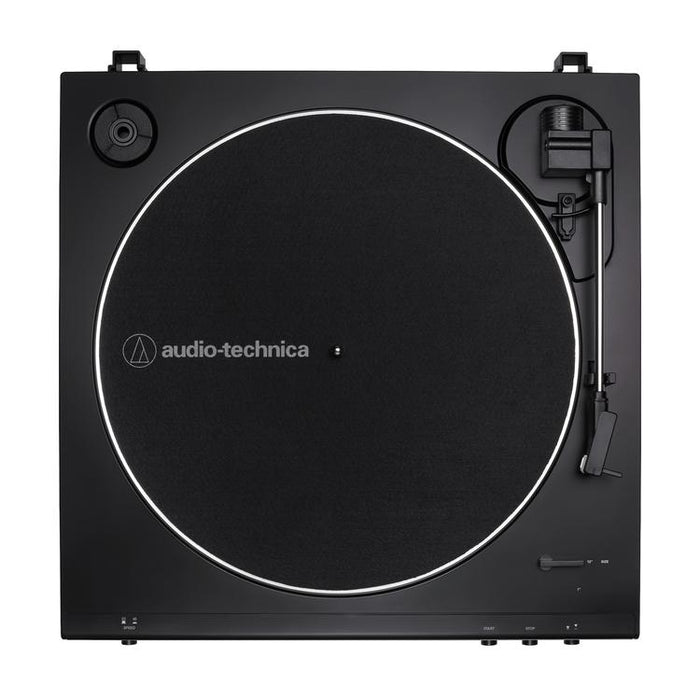 Audio-Technica AT-LP60XBK | Stereo Turntable - Belt Drive - Fully Automatic - Black-SONXPLUS St-Jean