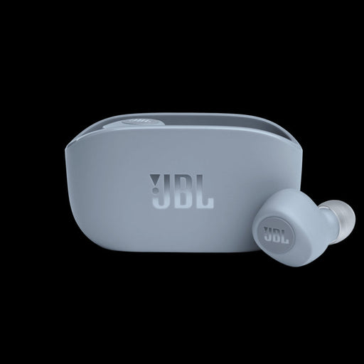 JBL Vibe 100TWS | 100% Wireless In-Ear Headphones - Bluetooth - Sound Isolation - Microphone - Blue-SONXPLUS St-Jean