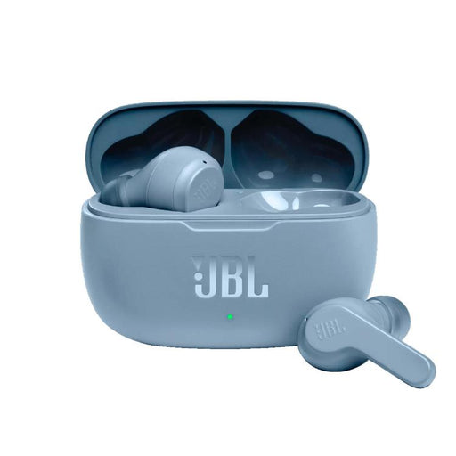 JBL Vibe 200TWS | 100% Wireless In-Ear Headphones - Bluetooth - JBL Deep Bass Sound - Microphone - Blue-SONXPLUS St-Jean