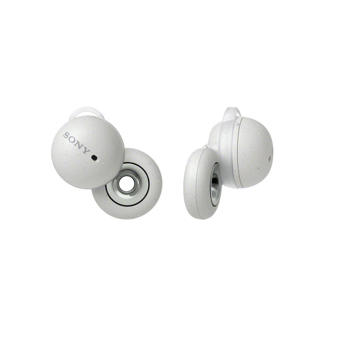 Sony WF-L900 | In-ear headphones - LinkBuds - 100% Wireless - Bluetooth - Microphone - Adaptive control - Up to 17.5 hours battery life - White-SONXPLUS St-Jean