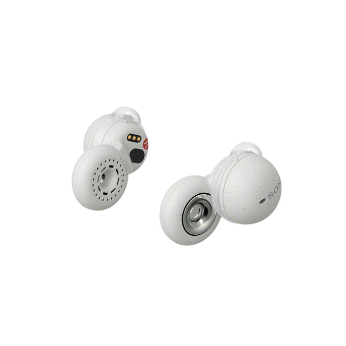 Sony WF-L900 | In-ear headphones - LinkBuds - 100% Wireless - Bluetooth - Microphone - Adaptive control - Up to 17.5 hours battery life - White-SONXPLUS St-Jean