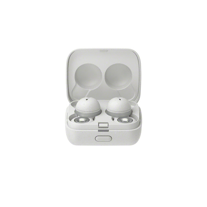 Sony WF-L900 | In-ear headphones - LinkBuds - 100% Wireless - Bluetooth - Microphone - Adaptive control - Up to 17.5 hours battery life - White-SONXPLUS St-Jean