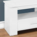 Monarch Specialties I 2601 | TV stand - 48" - 2 Storage drawers - White-SONXPLUS St-Jean