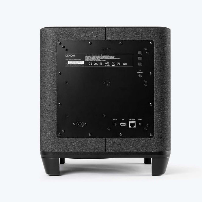 Denon Home Sub | 8" subwoofer - Wireless - Built-in HEOS - Wifi connection - Compatible with Denon Home soundbar and speakers - Black-SONXPLUS St-Jean