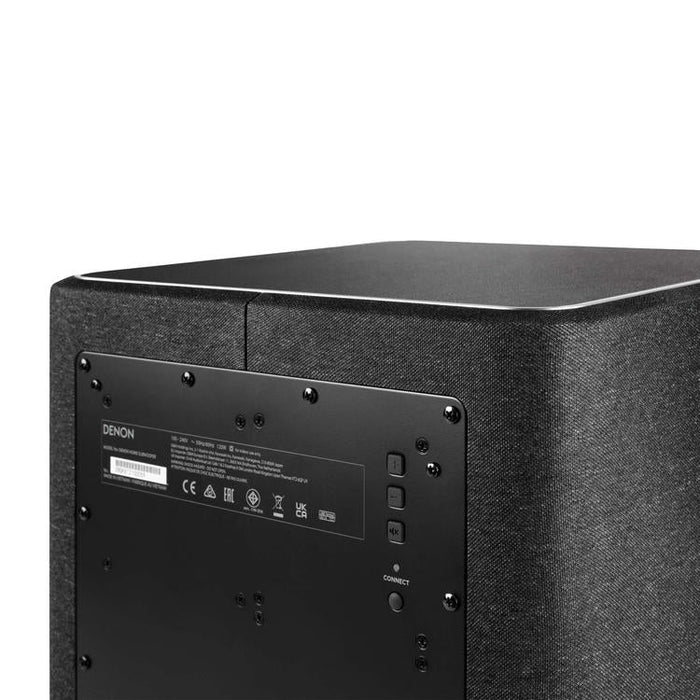 Denon Home Sub | 8" subwoofer - Wireless - Built-in HEOS - Wifi connection - Compatible with Denon Home soundbar and speakers - Black-SONXPLUS St-Jean