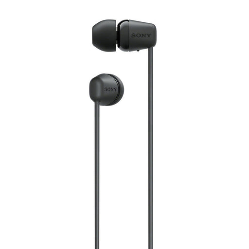 Sony WI-C100 | In-ear headphones - Wireless - Bluetooth - Around the neck - Microphone - IPX4 - Black-SONXPLUS St-Jean