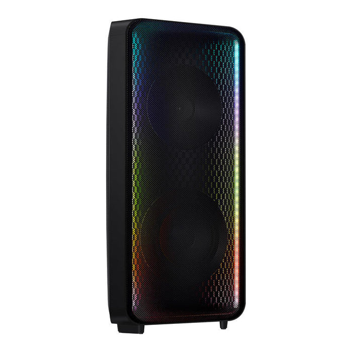 Samsung MX-ST50B | Powerful portable speaker - Sound tower - Bluetooth - 240W - Karaoke function - LED lights - Multiple Bluetooth connection - Black-SONXPLUS St-Jean