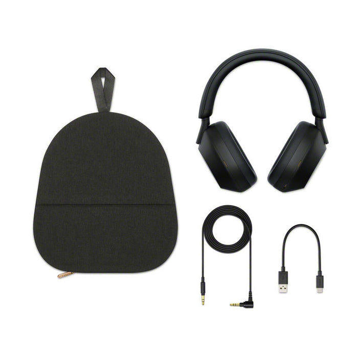 Sony WH-1000XM5/B | Around-ear wireless headphones - Noise reduction - 8 Microphones - Black-SONXPLUS St-Jean