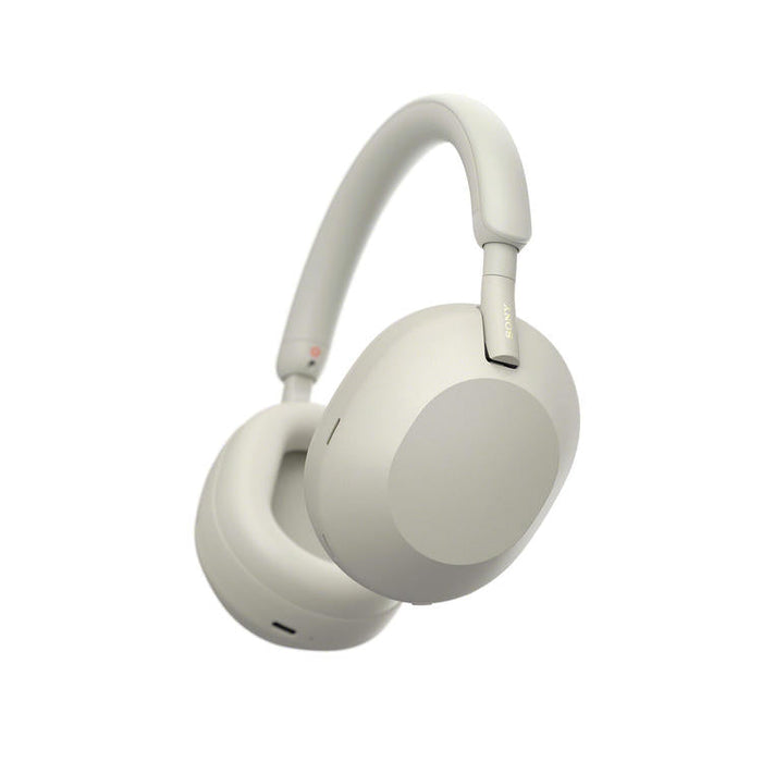 Sony WH-1000XM5/S | Wireless circumaural headset - Noise reduction - 8 Microphones - Silver-SONXPLUS St-Jean