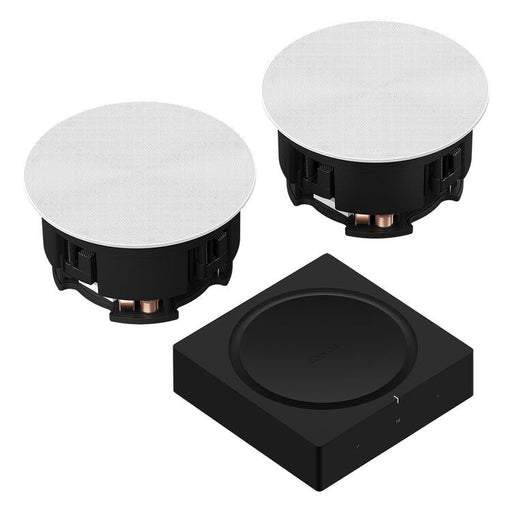 Sonos | In-Ceiling Set - Amp with 2 In-Ceiling 6" Speakers - Wi-Fi-SONXPLUS St-Jean