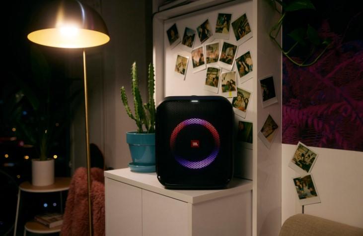 JBL Partybox Encore Essential | Portable Speaker - Wireless - Bluetooth - 100 W - Set of lights - Black-SONXPLUS St-Jean
