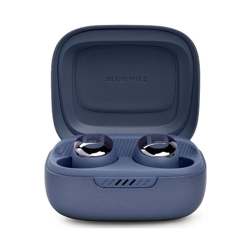 JBL Live Free 2 | In-Ear Headphones - 100% Wireless - Bluetooth - Smart Ambient - Microphones - Blue-SONXPLUS St-Jean