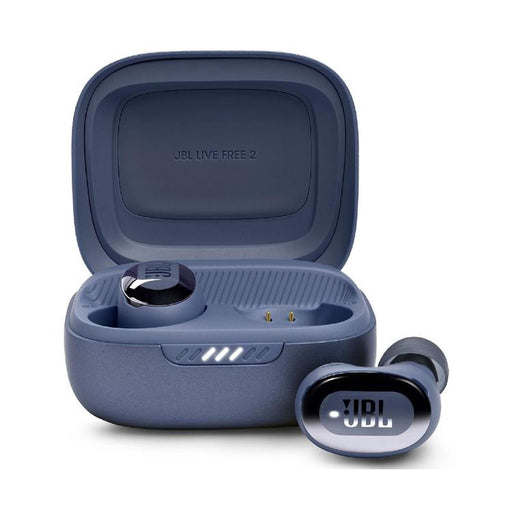 JBL Live Free 2 | In-Ear Headphones - 100% Wireless - Bluetooth - Smart Ambient - Microphones - Blue-SONXPLUS St-Jean