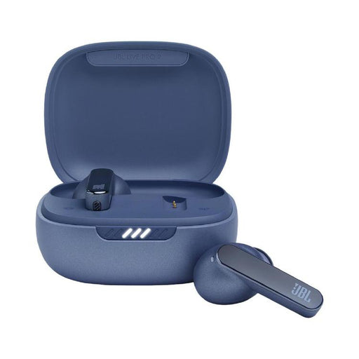 JBL Live Pro 2 TWS | In-Ear Headphones - 100% Wireless - Bluetooth - Smart Ambient - 6 Microphones - Blue-SONXPLUS St-Jean