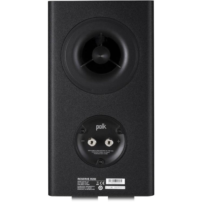 Polk Reserve R200 | Bookshelf Speakers - Excellent home theater detail - Black - Pair-SONXPLUS St-Jean