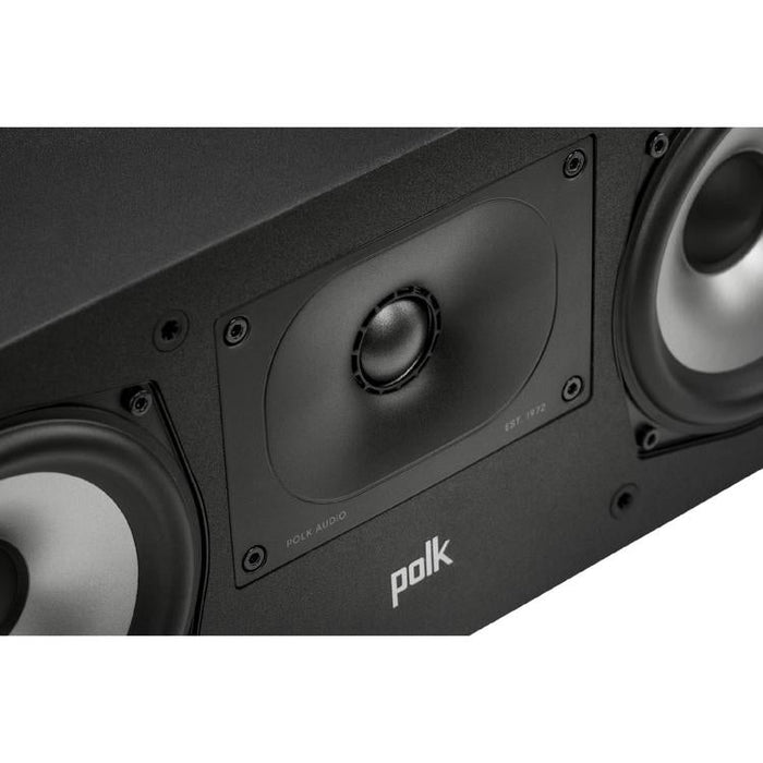Polk Monitor XT30 | Center Speaker - Hi-Res Audio Certified - Black-SONXPLUS St-Jean