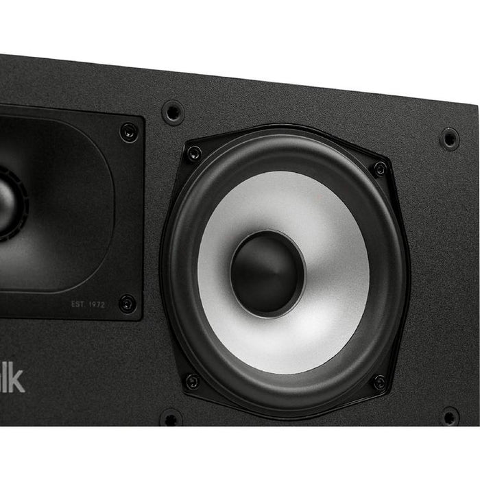 Polk Monitor XT30 | Center Speaker - Hi-Res Audio Certified - Black-SONXPLUS St-Jean