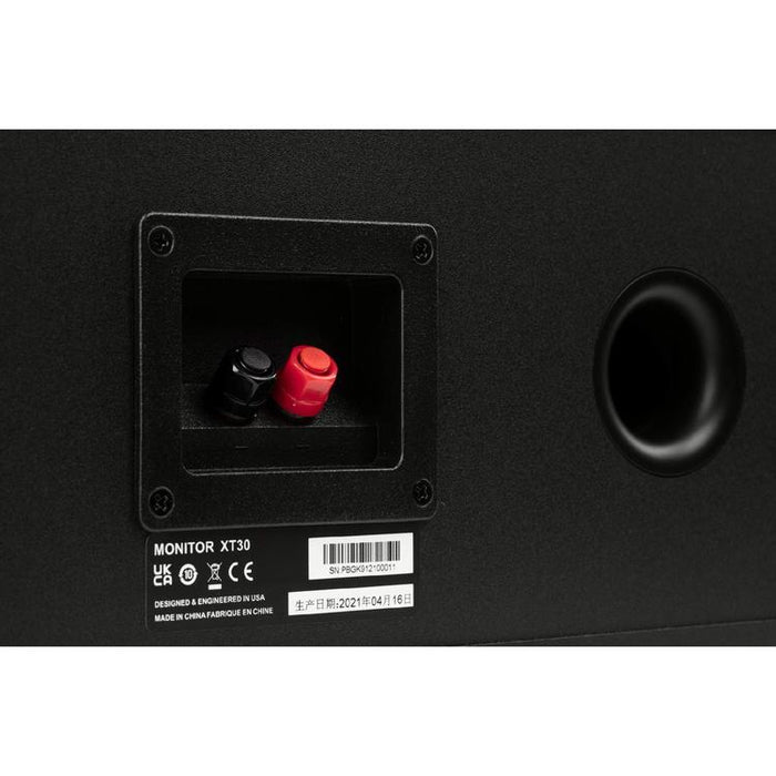 Polk Monitor XT30 | Center Speaker - Hi-Res Audio Certified - Black-SONXPLUS St-Jean