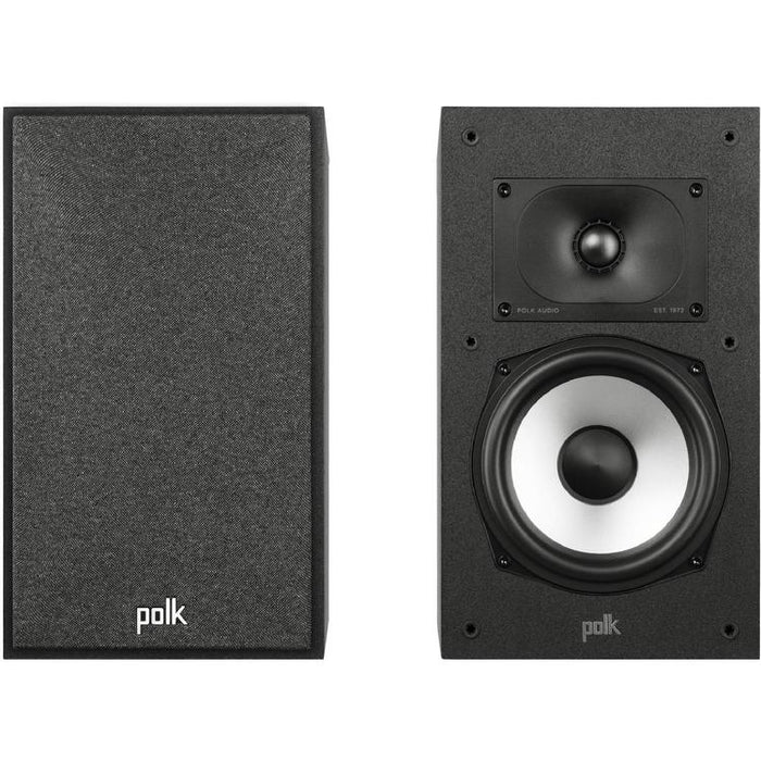 Polk Monitor XT20 | Bookshelf Speakers - Hi-Res Audio Certified - Compact - Black - Pair-SONXPLUS St-Jean