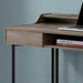 Monarch Specialties I 7360 | Computer cabinet - 48" - With drawers - Black metal - Dark taupe-SONXPLUS St-Jean