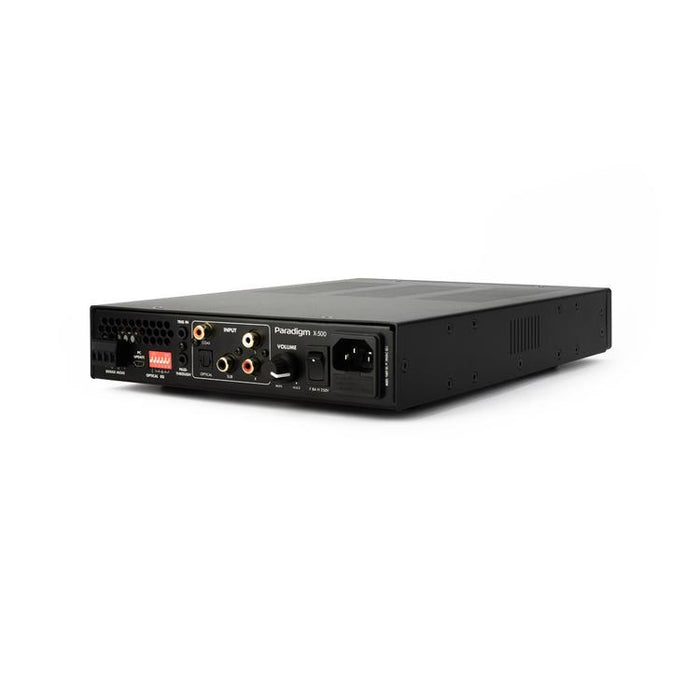 Paradigm X-500 | Stereo Amplifier - 2 channel or bridged single channel - Up to 500 watts of power - Slim - Black-SONXPLUS St-Jean