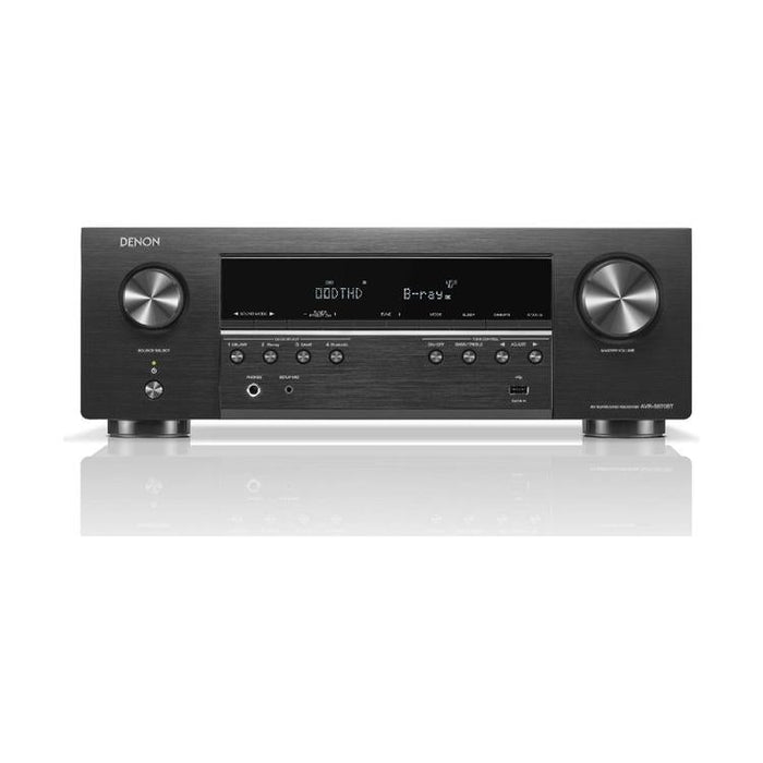 Denon AVRS570BT | 5.2 Channel AV Receiver - Home theater - 8K - Bluetooth - Black-SONXPLUS St-Jean