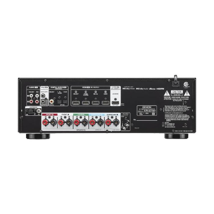 Denon AVRS570BT | 5.2 Channel AV Receiver - Home theater - 8K - Bluetooth - Black-SONXPLUS St-Jean