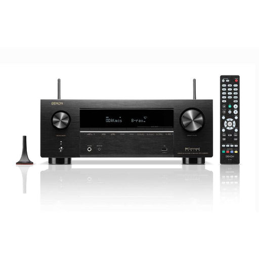 Denon AVRX2800H | AV Receiver - 7.2 Amplifier Channels - Home Theater - 8K - HEOS - Black-SONXPLUS St-Jean